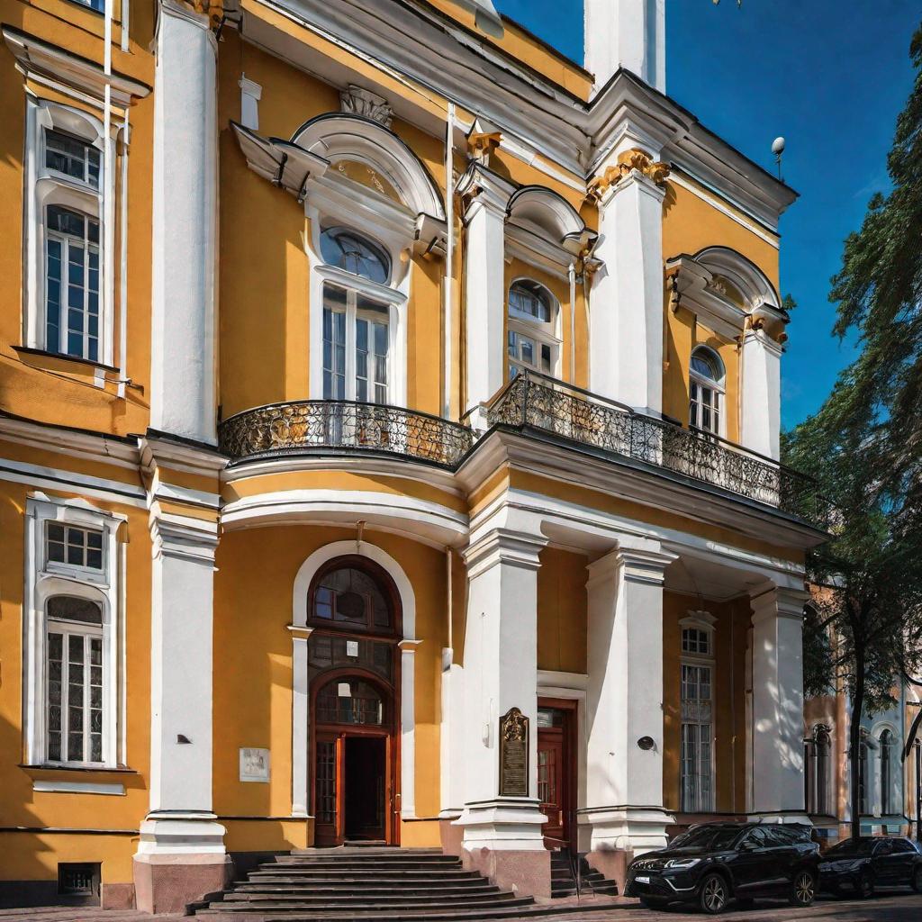 The Lutheran Consistory Building in Saint Petersburg