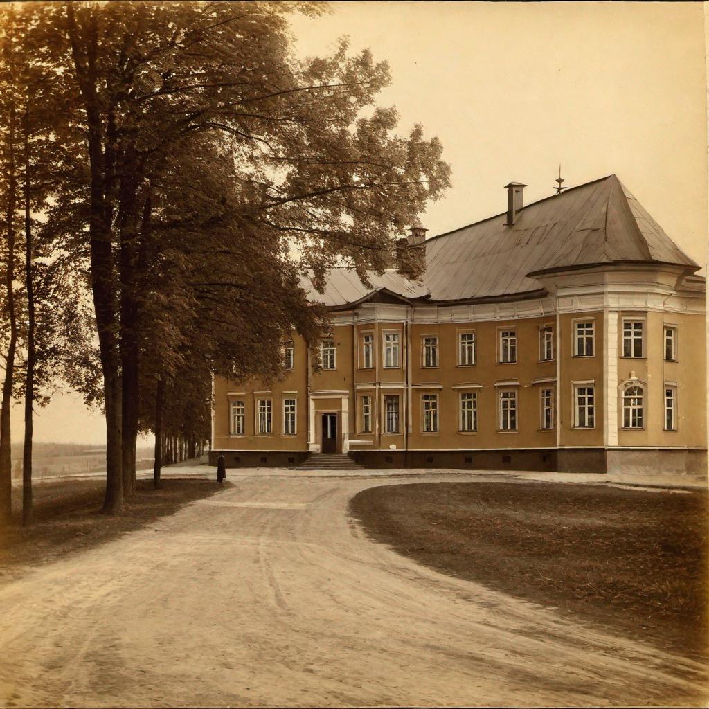 A Volga German school from the 19th century