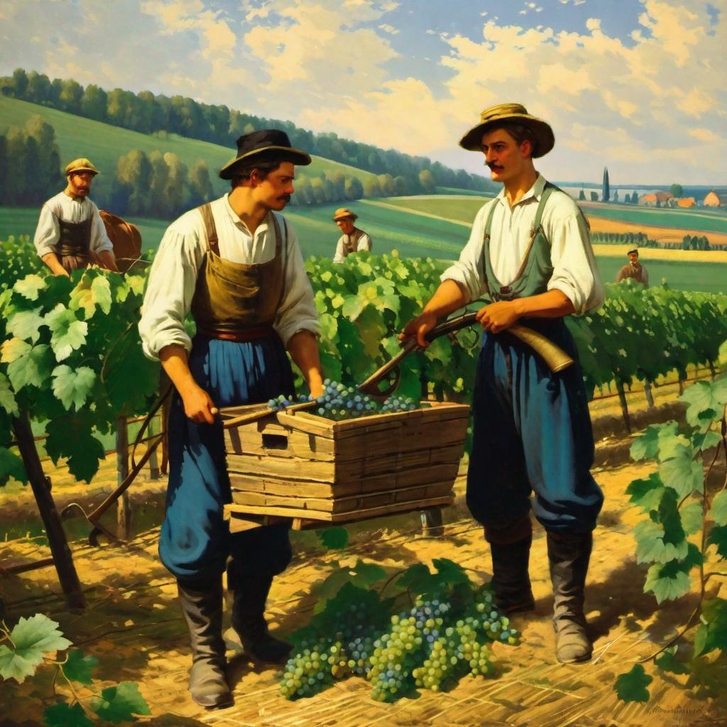Volga German vineyards